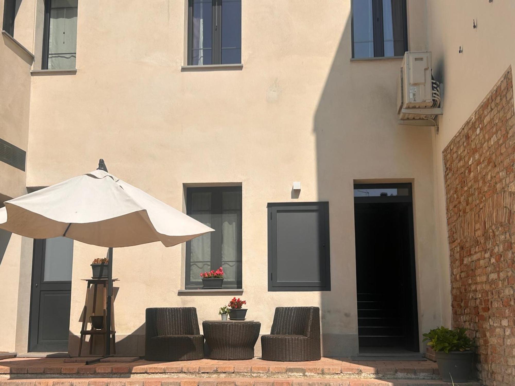 Dependance La Corte Pizzighettone Bagian luar foto